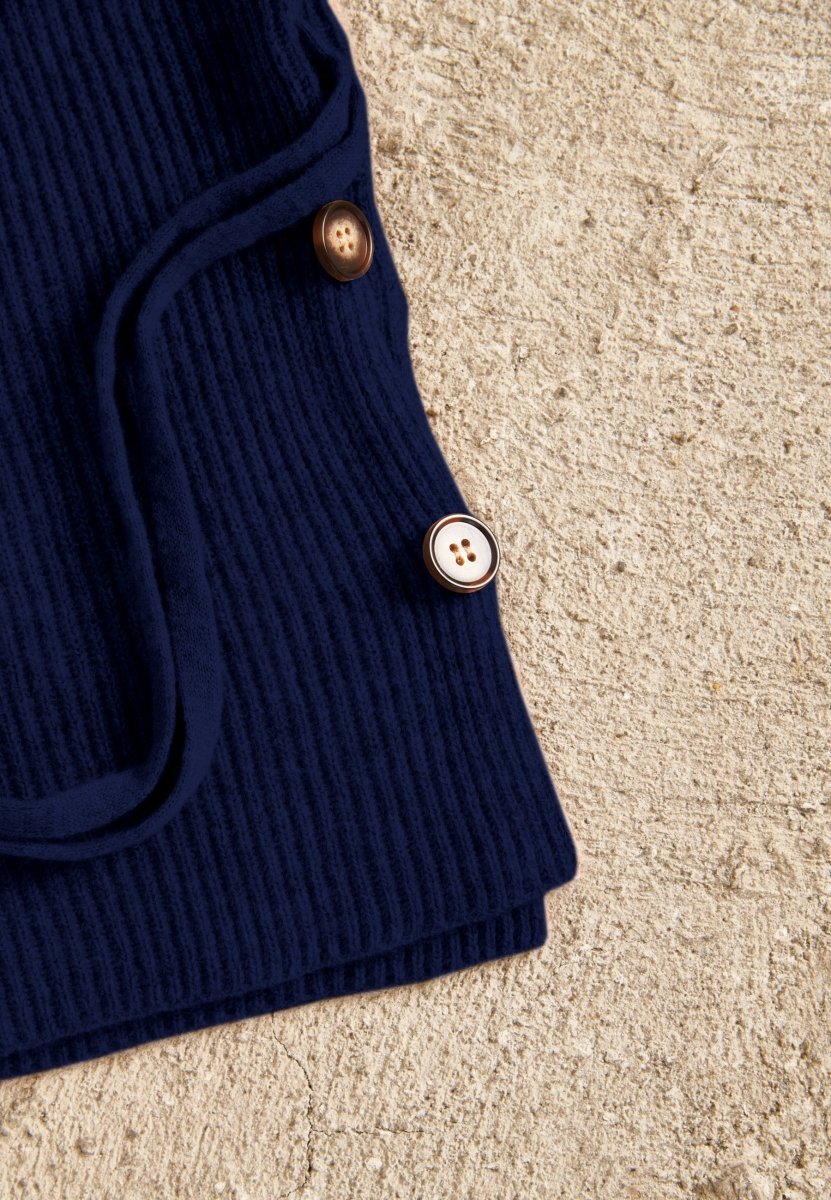 Bonnet cachemire bleu foncé femme - UNI 20 - Studio cashmere8