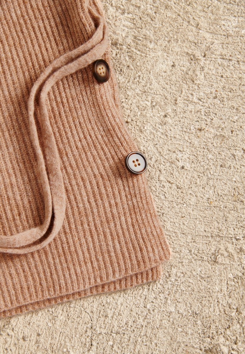 Bonnet cachemire camel femme - UNI 20 - Studio cashmere8