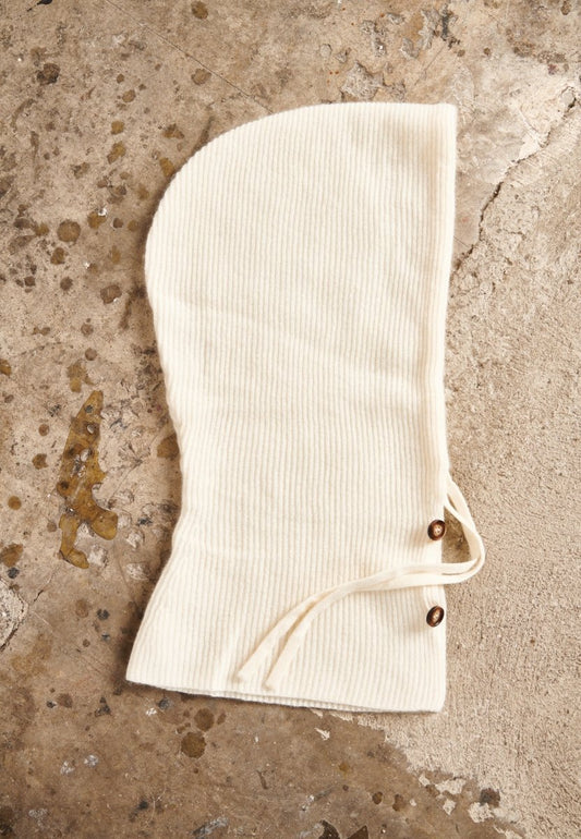 Bonnet cachemire écru femme - UNI 20 - Studio cashmere8