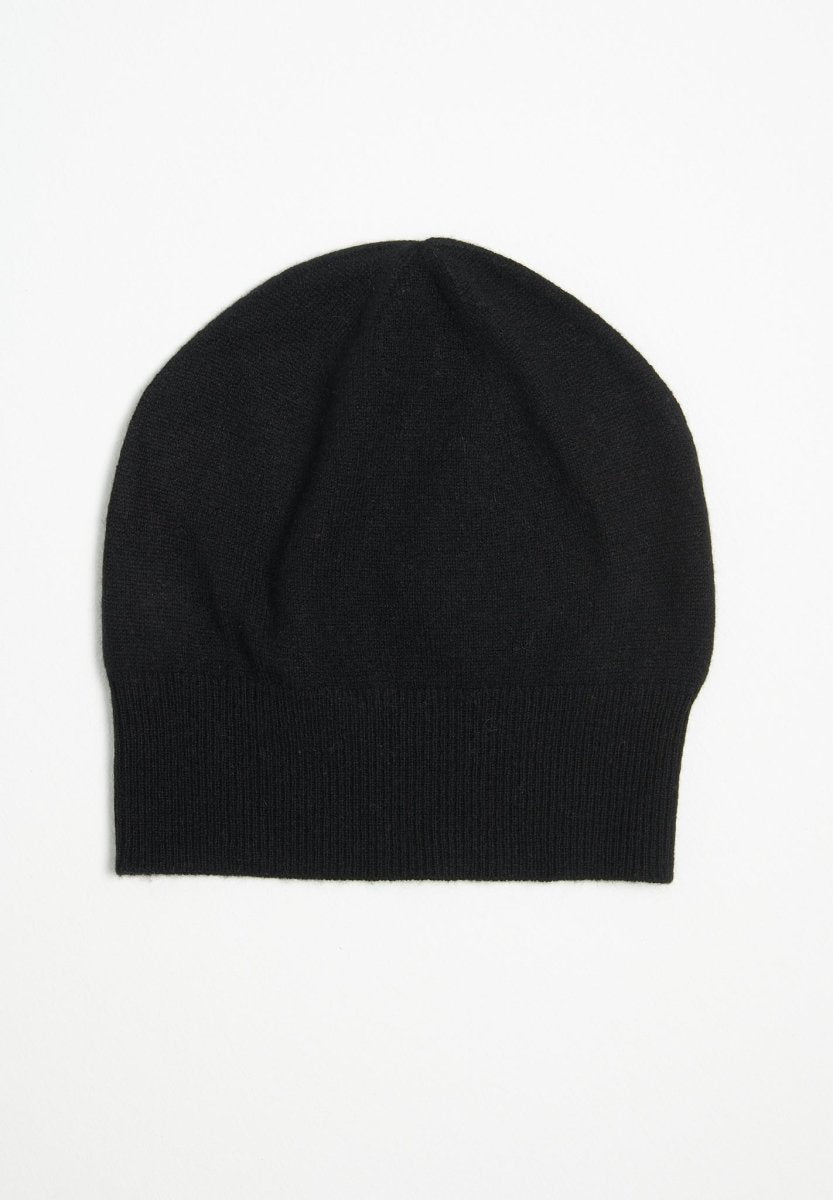 Bonnet en cachemire noir - Studio cashmere8