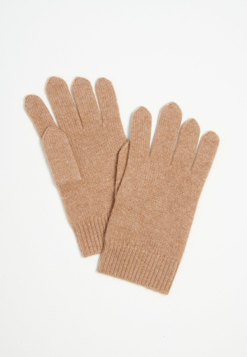 Gants en cachemire 4 fils camel - Studio cashmere8